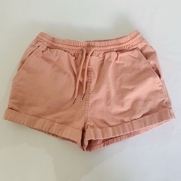 FOREVER 21 Pants - Forever 21 Shorts Women S Pink Pull On Stretch Waist Feminine Preppy Casual